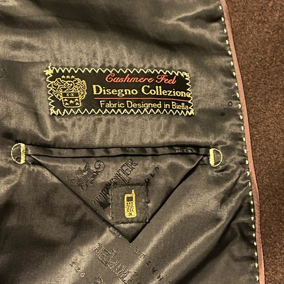 Cashmere Wool Jacket FR Tripler Lana Lux Disegno 42R - Picture 8 of 14
